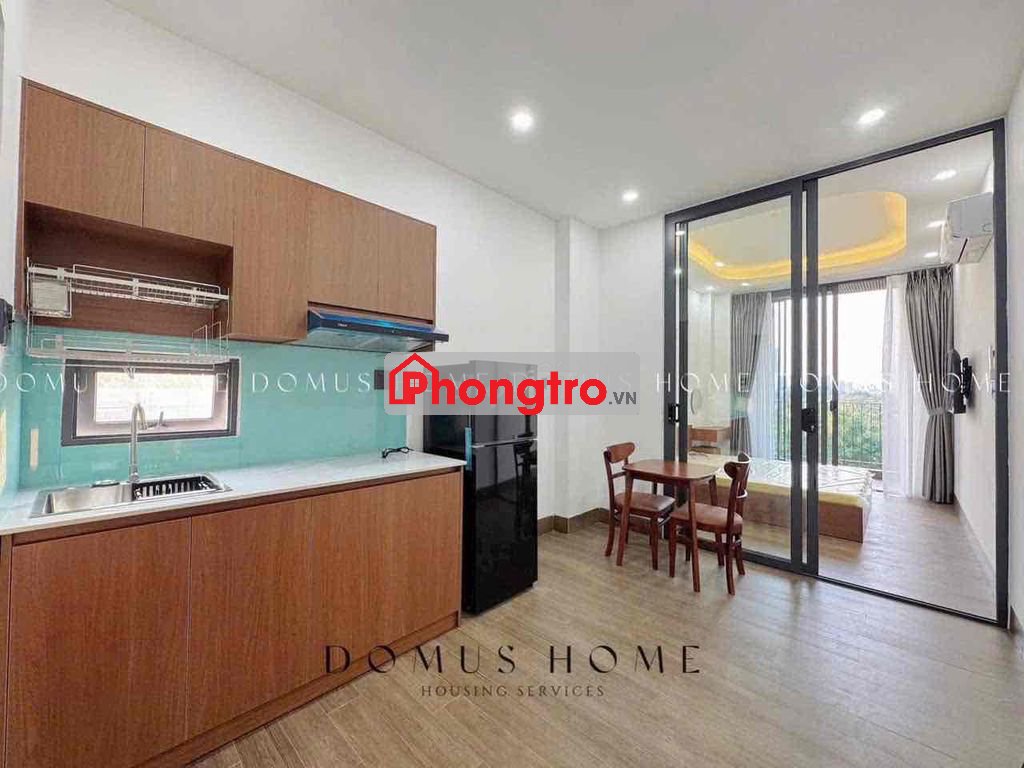 Studio mới xây tách bếp ban công full nt tiện di chuyển trung tâm