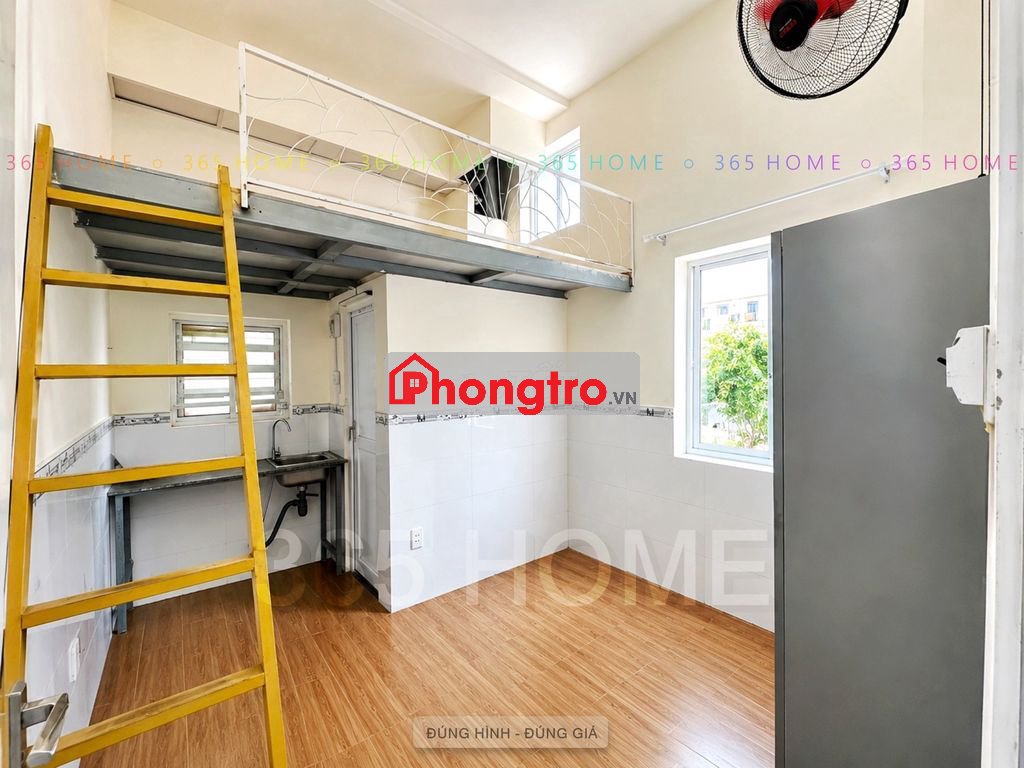 PHÒNG GÁC CAO THOÁNG + MÁY LẠNH, TÒA NHÀ THANG MÁY