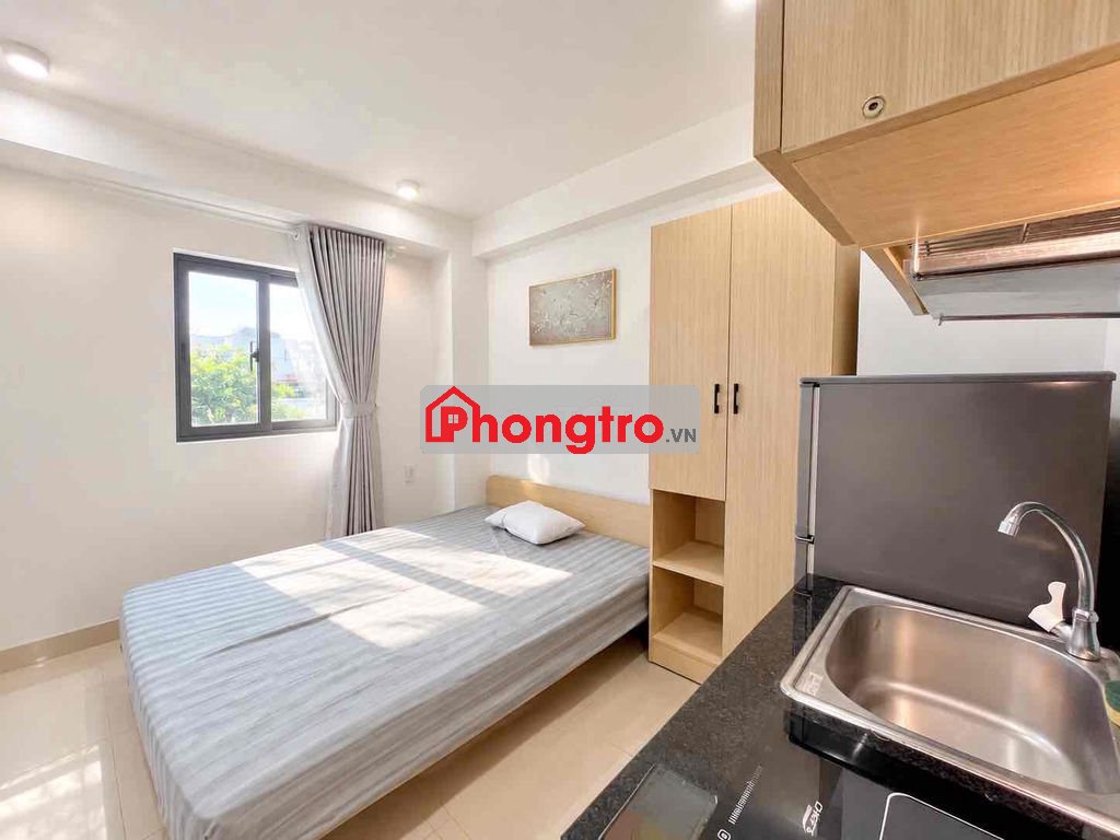 STUDIO CỬA SỔ FULL NỘI THẤT - HẦM XE THANG MÁY