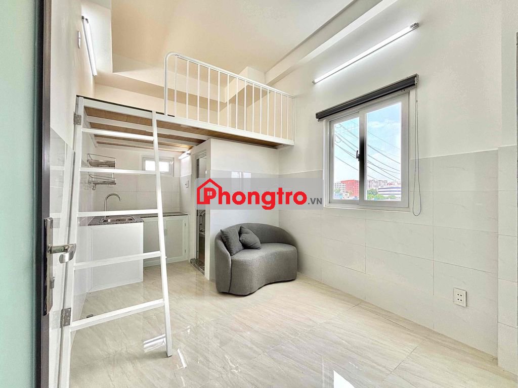 Phòng trọ sinh viên giá rẻ mới xây ngay Công viên phần mềm Quang Trung