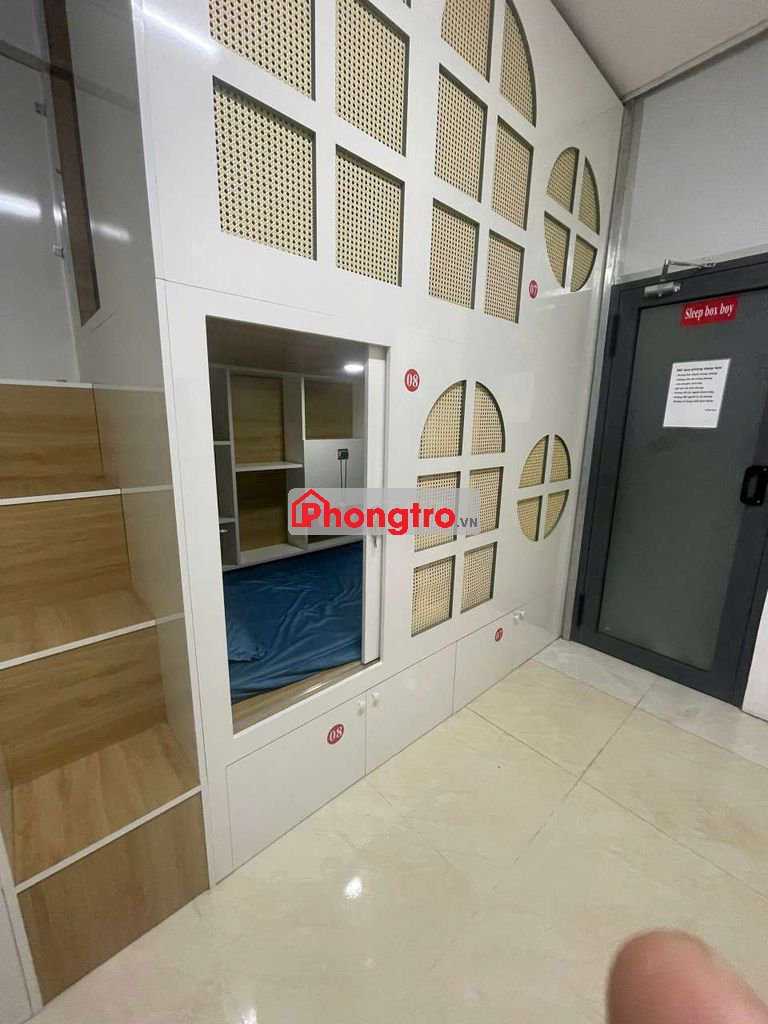 Ký túc xá Sleepbox tiện nghi gần Nguyễn Văn Trỗi, giá 1tr8