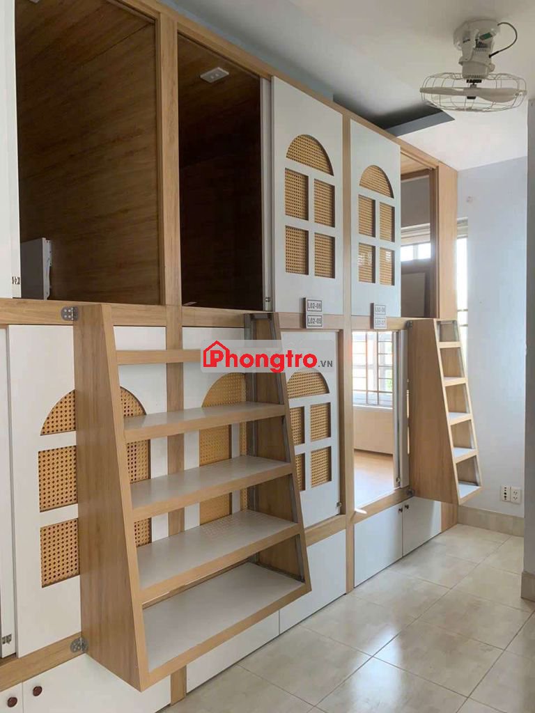 Ký túc xá Sleepbox thoáng mát Quận 12 giá từ 1tr2