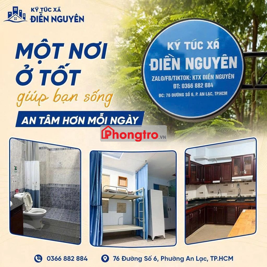 KÝ TÚC XÁ DÀNH CHO SINH VIÊN VÀ NGƯỜI ĐI LÀM TẠI BÌNH TÂN_Q.6_TÂN PHÚ