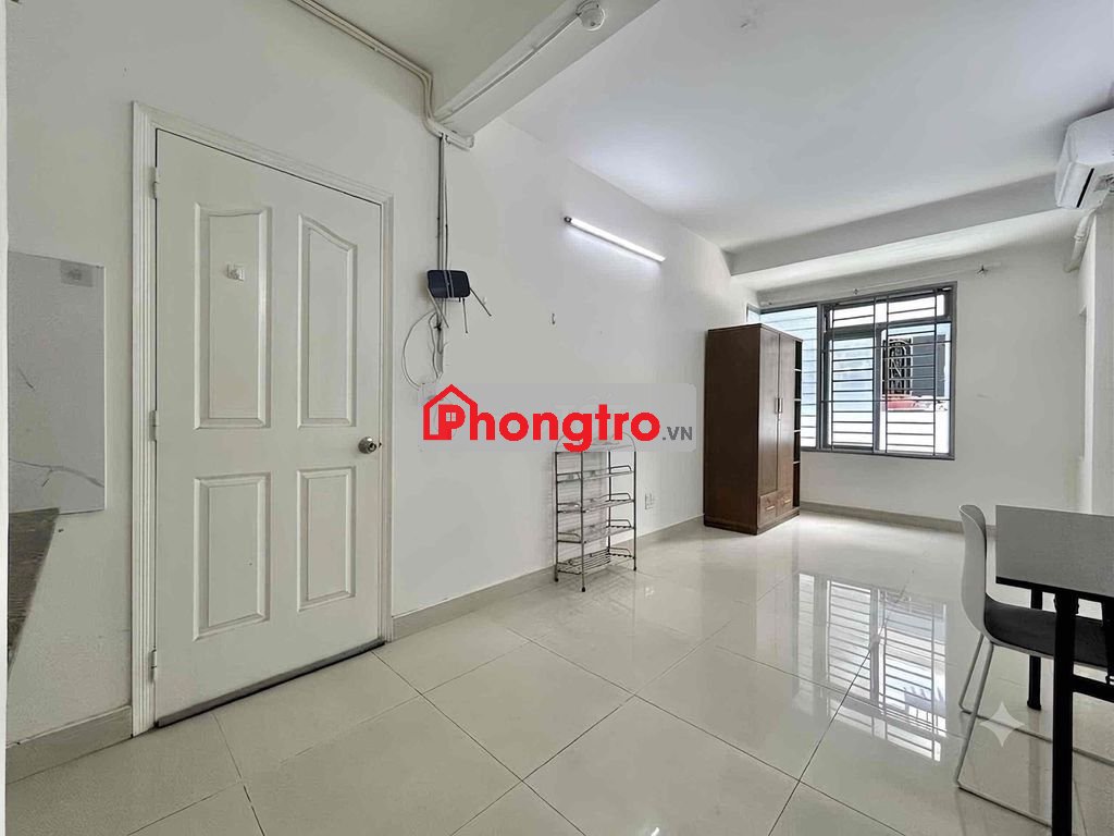 🔥CHO THUÊ CĂN STUDIO CỬA SỔ LỚN FULL NỘI THẤT NGAY CV GIA ĐỊNH SÂN BAY