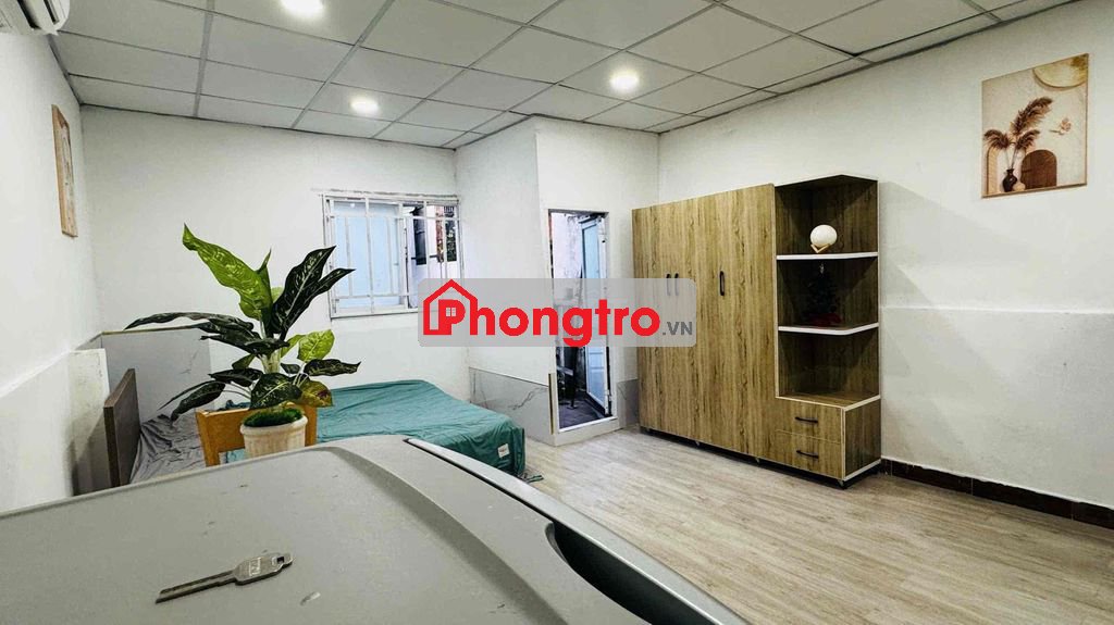 phòng 30m2, full nội thất, có kệ bếp giờ giấc tự do 329 tân hương