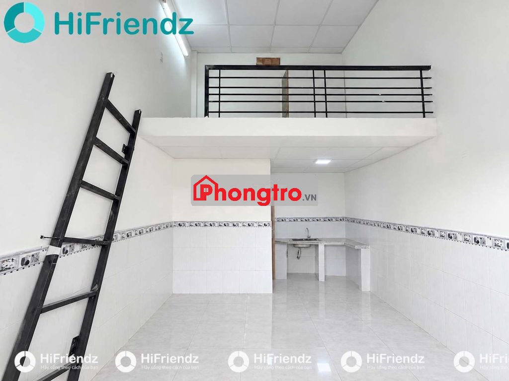 Phòng mới gác cao cvpm🔥 gần chợ cầu Quang Trung