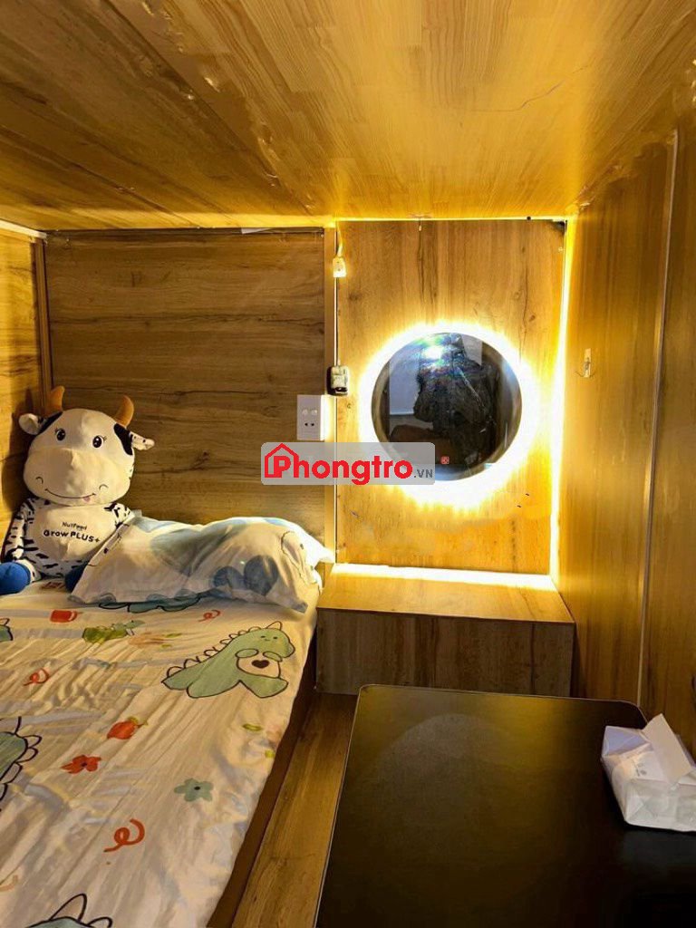 SLEEPBOX KTX TRỌ 1 NGƯỜI FULL NT Q1 GIÁ TỪ 1tr7 Bao hết