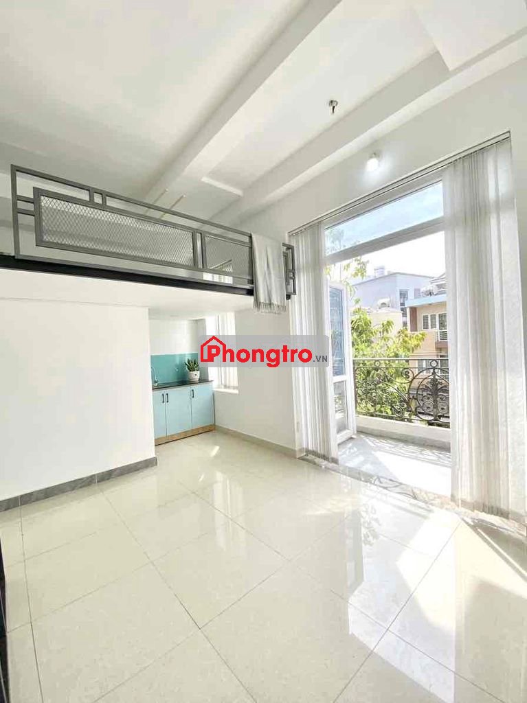 Phòng Gác cao-Ban công-2 cửa sổ siêu thoáng-Mặt tiền-Khu VIP Cityland