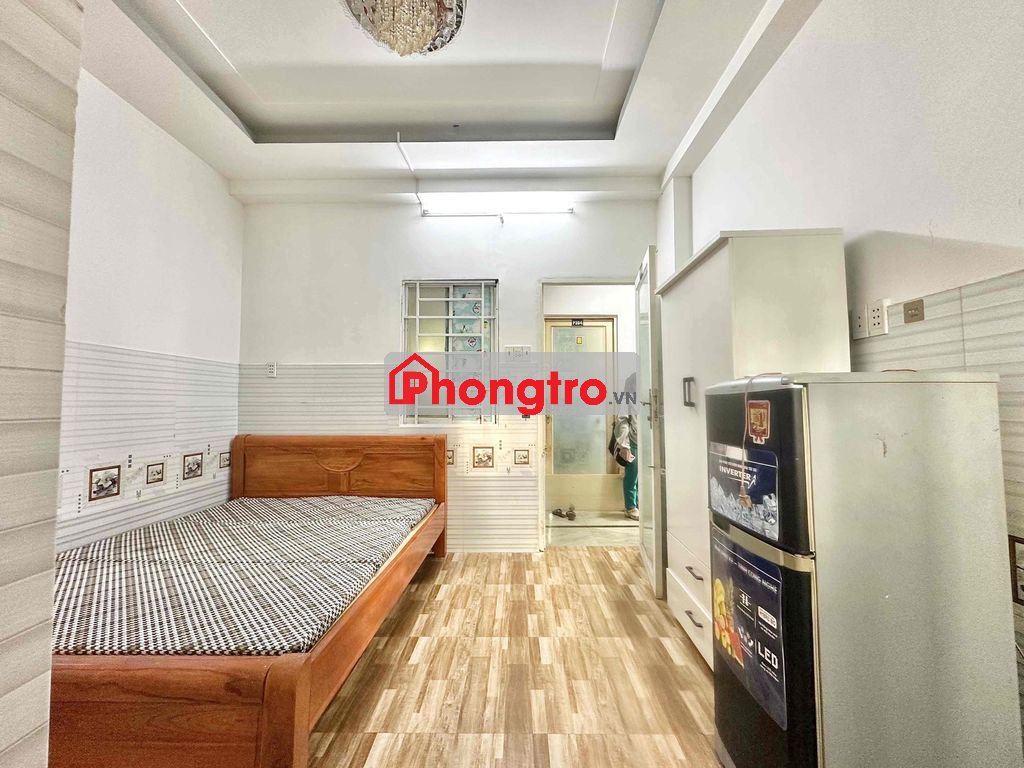 CHO THUÊ PHÒNG FULL NỘI THẤT HẠT DẺ THOÁNG NGAY CV LÀNG HOA