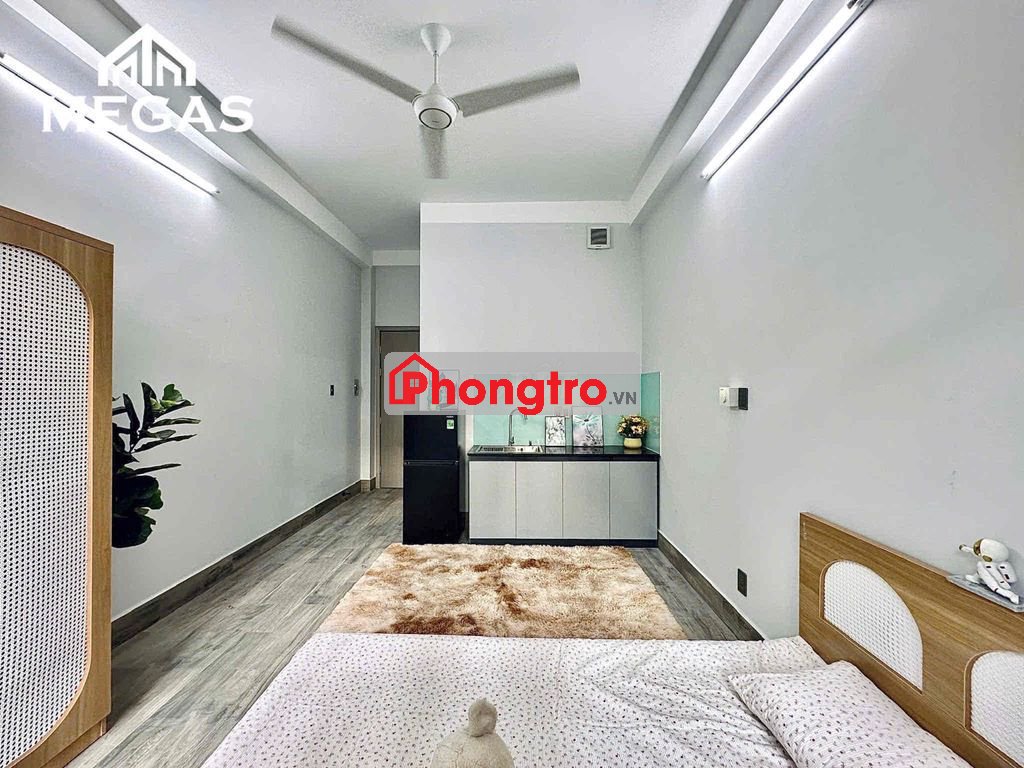 CHO THUÊ STUDIO CỬA SỔ TRỜI FULL NỘI THẤT RỘNG GIÁ RẺ NGAY ETOWN