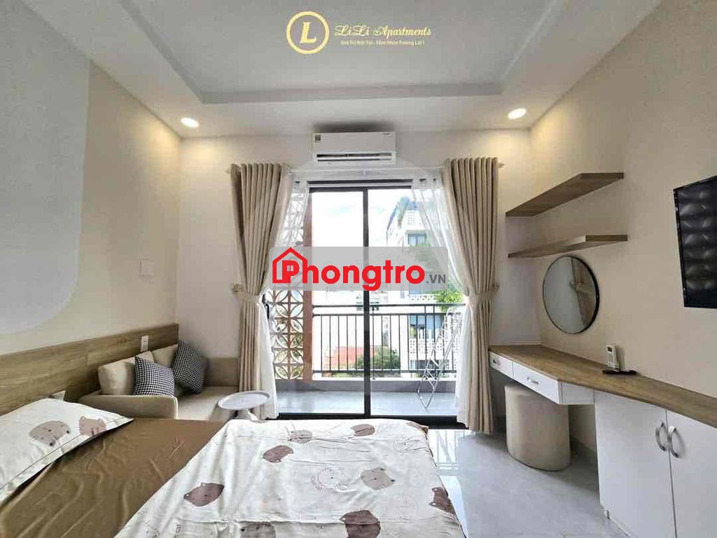 BAN CÔNG 1 PN TÁCH BẾP FULL NỘI THẤT - UTC ( 2 ) - SPKT