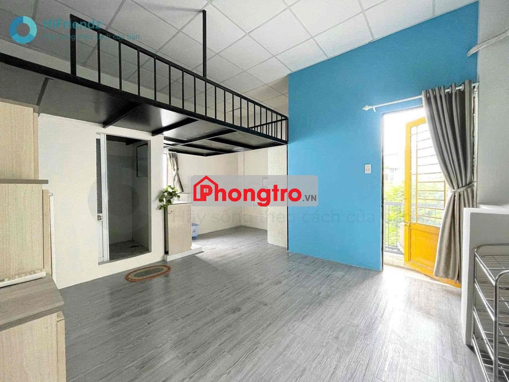 Phòng duplex bancol full nội thất đối diện đh Văn Lang cs3