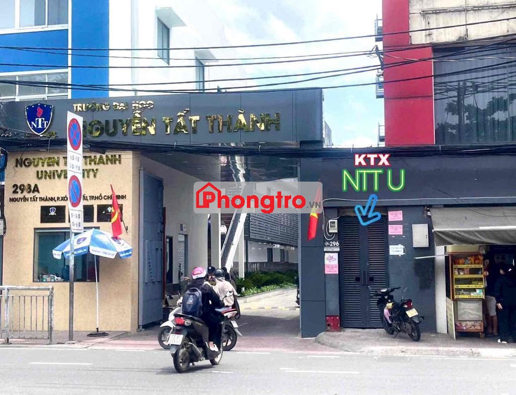 Ở ghép Quận 4 cách ĐH Nguyễn Tất Thành 200m chỉ 1tr2