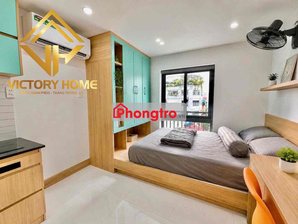 Studio full nội thất cao cấp ngay Phan Văn Trị & Nguyễn Oanh
