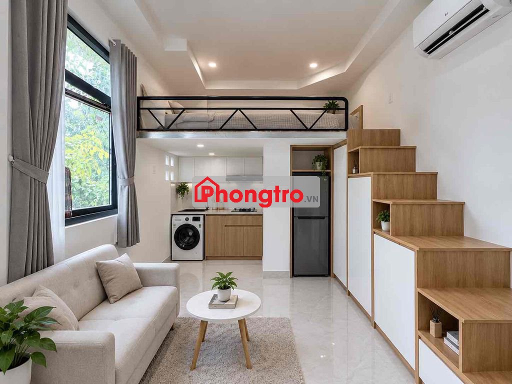 PHÒNG GÁC BAN CÔNG ĐỦ NỘI THẤT NHƯ HÌNH NGAY PHẠM VĂN BẠCH PHÒNG MỚI