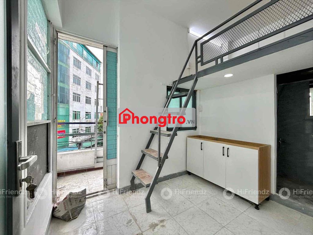 🔥Cho Thuê Phòng Gác Bancol Sẵn Máy Lạnh Giá Rẻ - Sân Bay - CV Gia Định