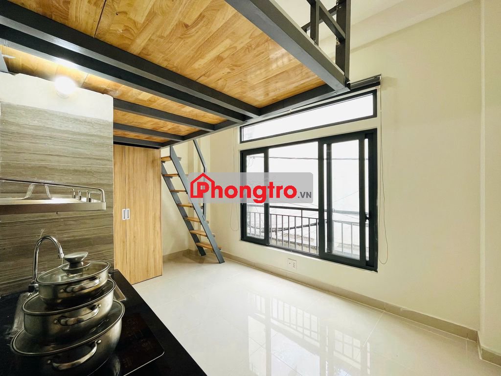 Căn Hộ Có Gác 30M2 Full Nội Thất Ngay Bùi Đình Túy Gần ĐH HUTECH