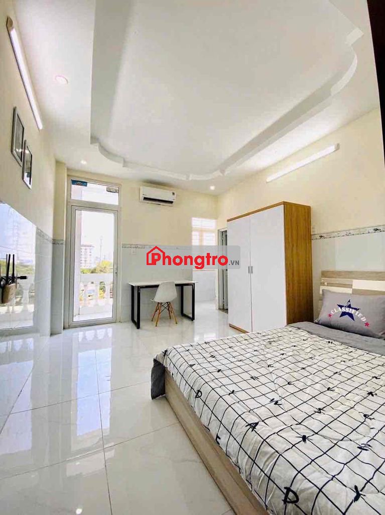 Studio ban công/ ban công tách bếp