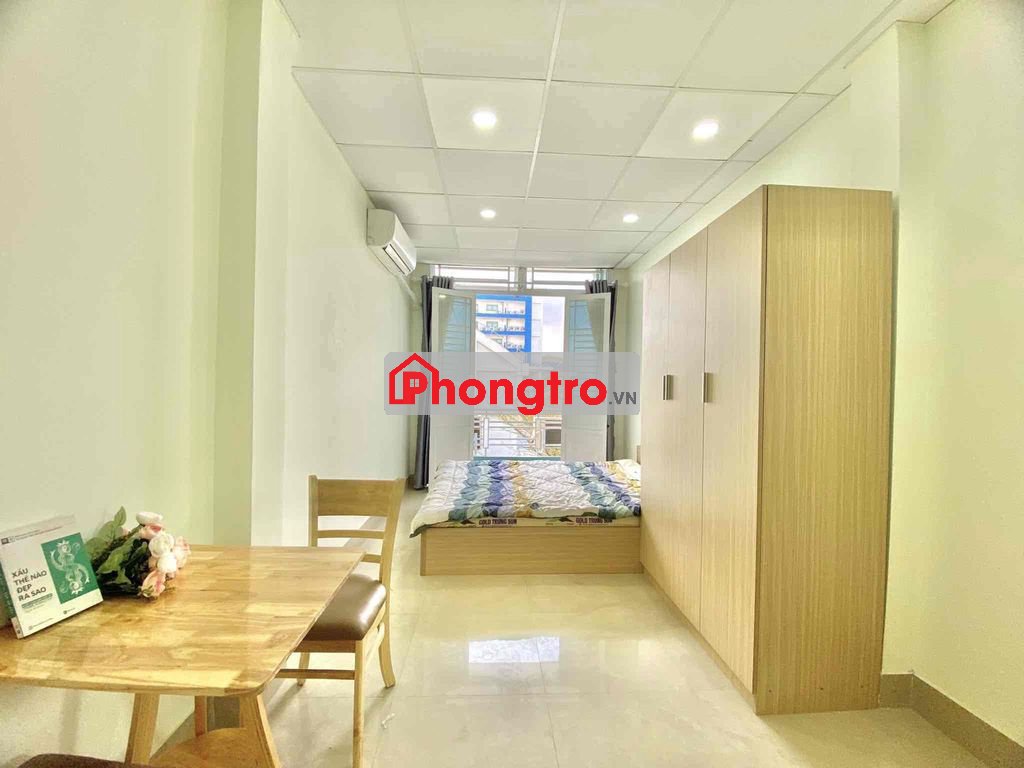 🔥PHÒNG BAN CÔNG FULL NỘI THẤT_GẦN CV GIA ĐỊNH_KHU SÂN BAY