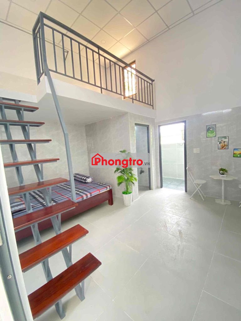 phòng trọ mới xây siêu rộng đủ nội thất