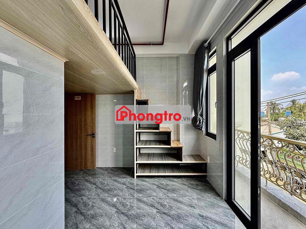 CHO THUÊ PHÒNG TRỌ CÓ GÁC BAN CÔNG NGAY ĐẠI HỌC VĂN LANG CS3