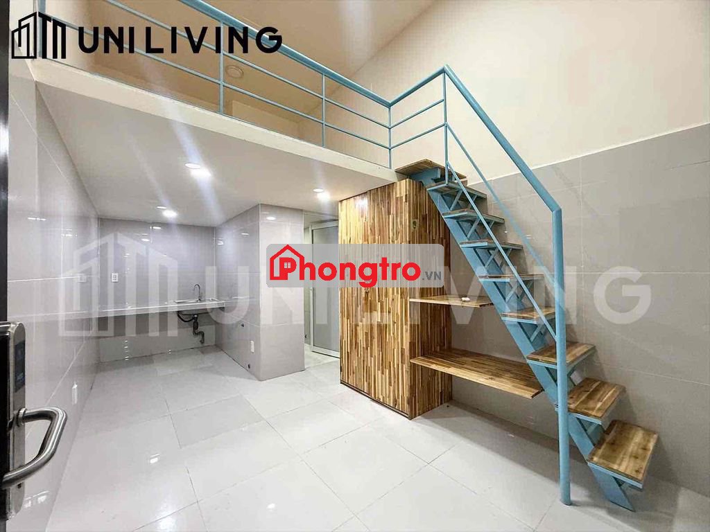 PHÒNG TRỌ CÓ GÁC CAO 2M Ở 4NG 4XE CÓ THANG MÁY, BẢO VỆ 35m2