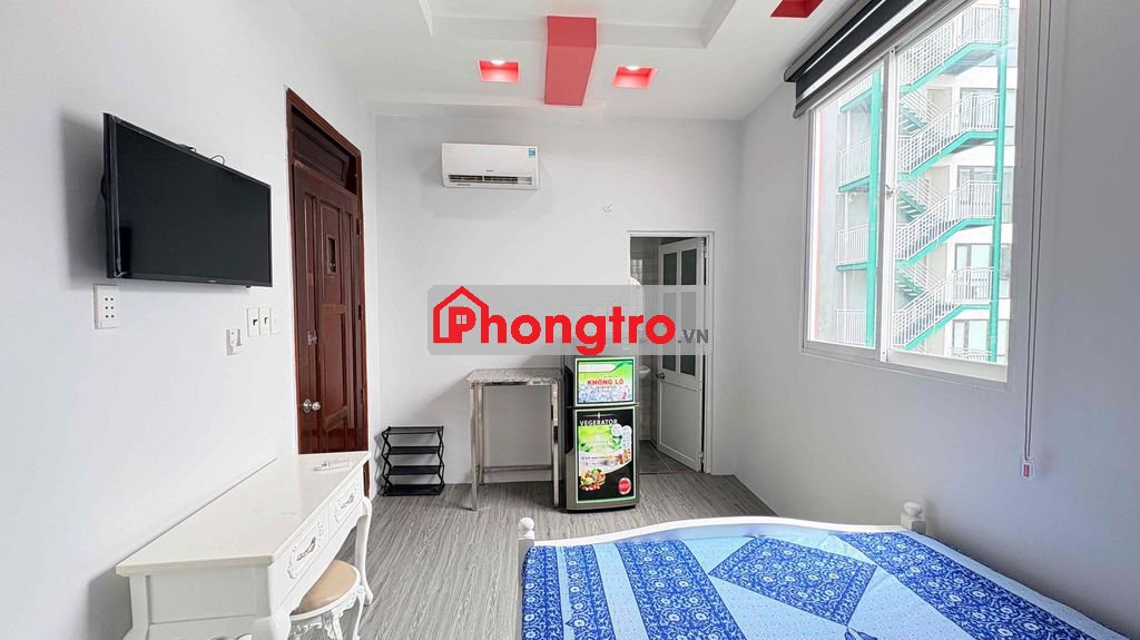 CHO THUÊ STUDIO CỬA SỔ LỚN FULL TIỆN NGHI THANG MÁY_DỌN PHÒNG CHỈ 6Tr
