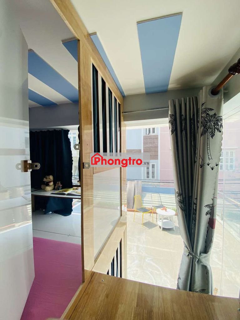 Ký túc xá sleepbox tiện nghi gần Khánh Hội, giá 1tr8