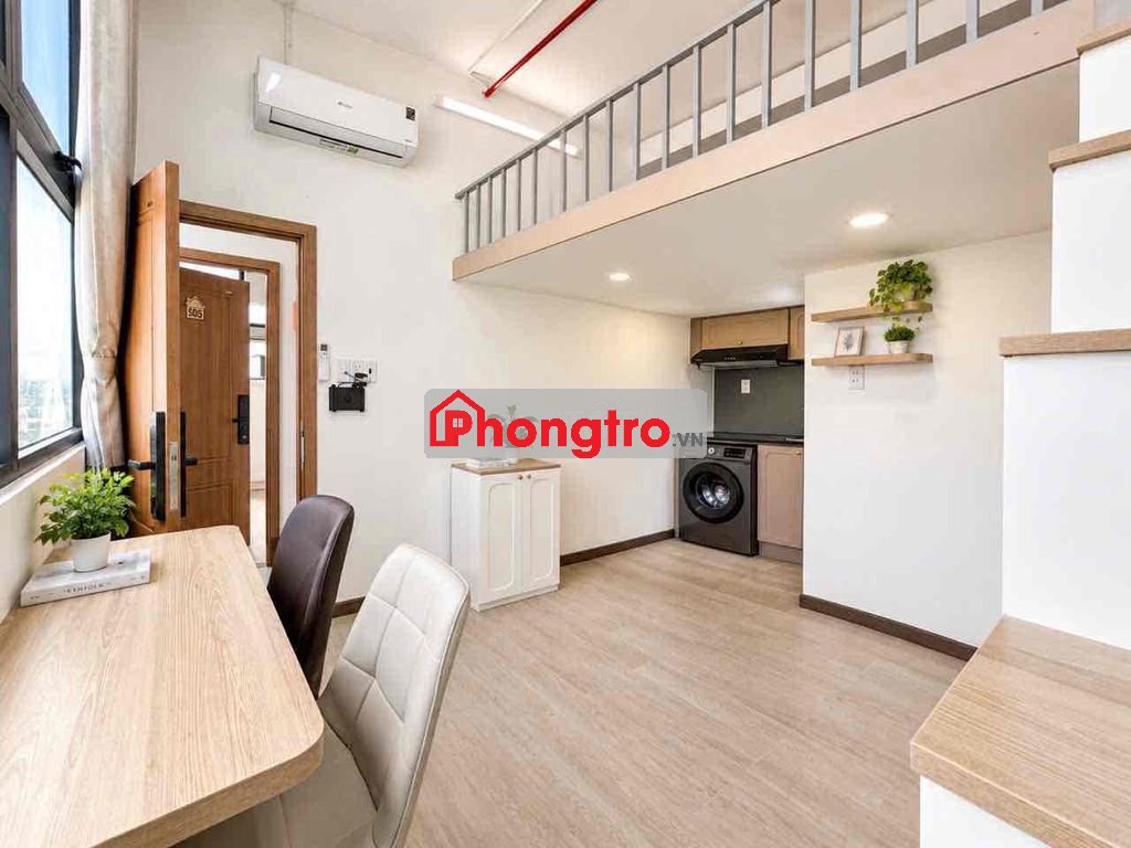 PHÒNG GÁC LỬNG RỘNG 45M2 - NHÀ MỚI GÒ VẤP