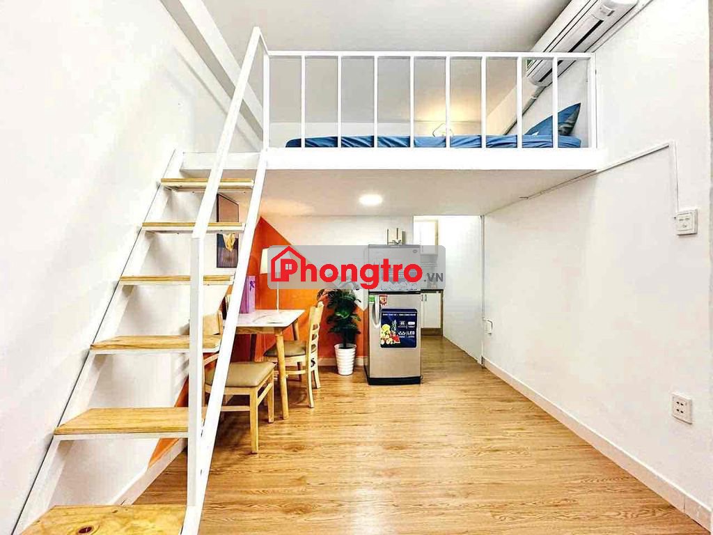 Phòng Gác Lửng Ngay Công Viên Gia Định, Thang Máy Nguyễn Thái Sơn