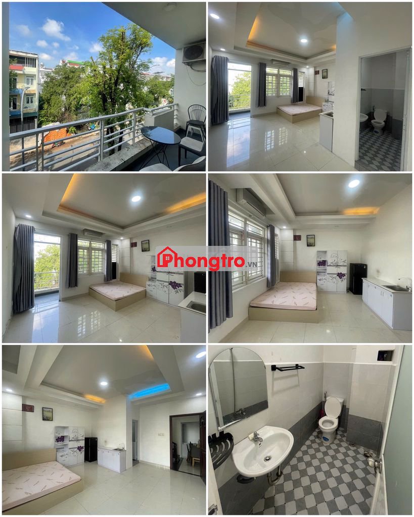 Giáp Quận 7 - Phòng Ban Công - Full NT- Cửa Sổ Trời - Thoáng Mát