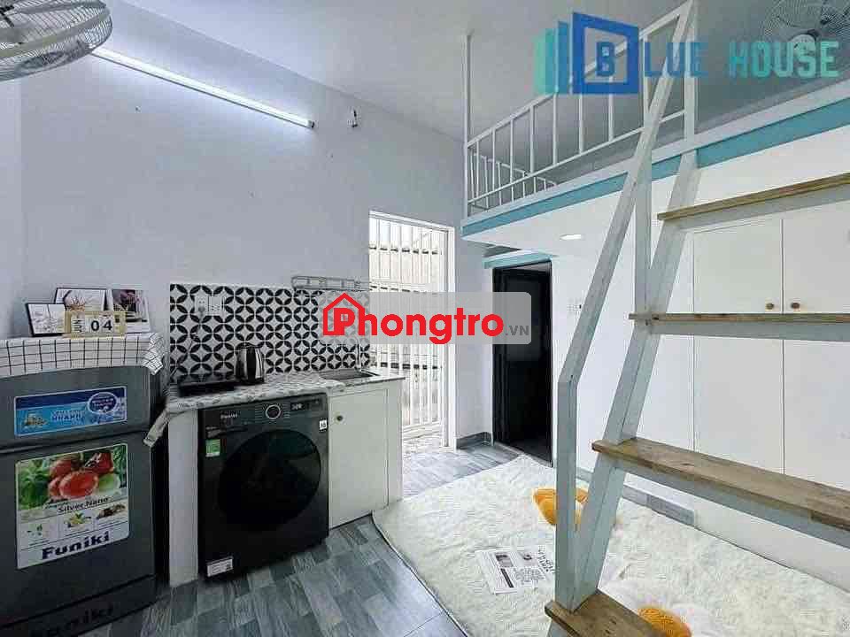 PHÒNG TRỌ CÓ GÁC FULL NỘI THẤT - MÁY GIẶT RIÊNG - KẾ BÊN AEON TÂN PHÚ