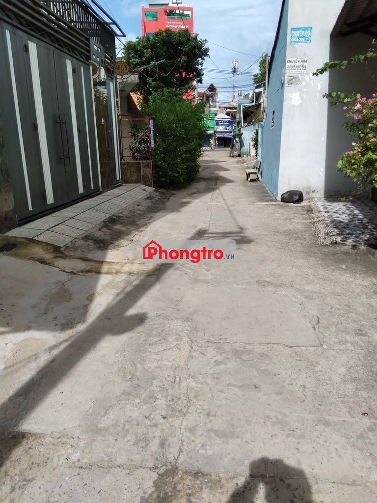 Cho thuê phòng trọ giờ giấc tự do hẻm xe tải