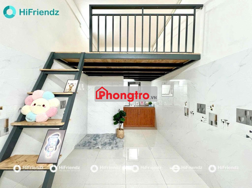 Cho Thuê Phòng Gác Cao Sẵn Máy Lạnh - Giờ Giấc Tự Do Ngay Miếu Gò Xoài