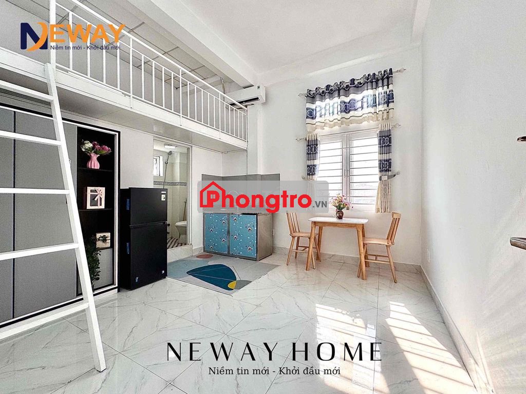 Cho Thuê Phòng Gác Mới Cửa Sổ Trời Nội Thất Gần Âu Cơ - ĐH Văn Hiến
