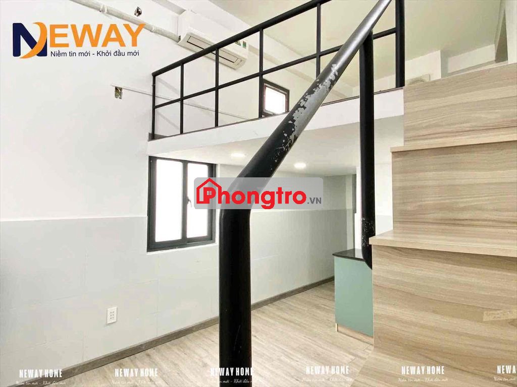 Duplex cửa sổ trời full nội thất ngay gần cầu Ông Lãnh