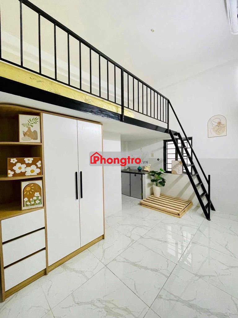 căn hộ duplex cửa sổ trời siêu thoáng ngay Đại học Gia Định