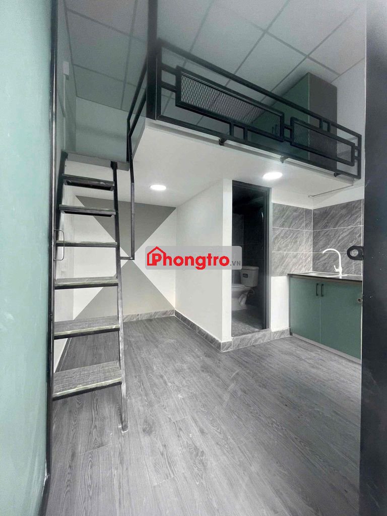CHO THUÊ PHÒNG GÁC BAN CÔNG RIÊNG FULL NỘI THẤT NGAY ETOWN CỘNG HOÀ