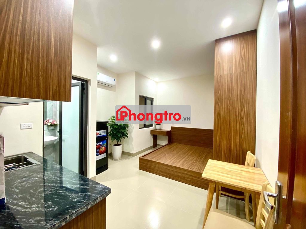 CHO THUÊ CĂN HỘ STUDIO FULL NỘI THẤT TẠI NGÕ 294 ĐỘI CẤN