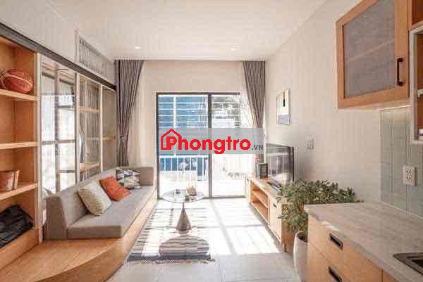 Trống sẵn 1 phòng ngủ tách bếp , cực thoáng , thang máy,full nội thất