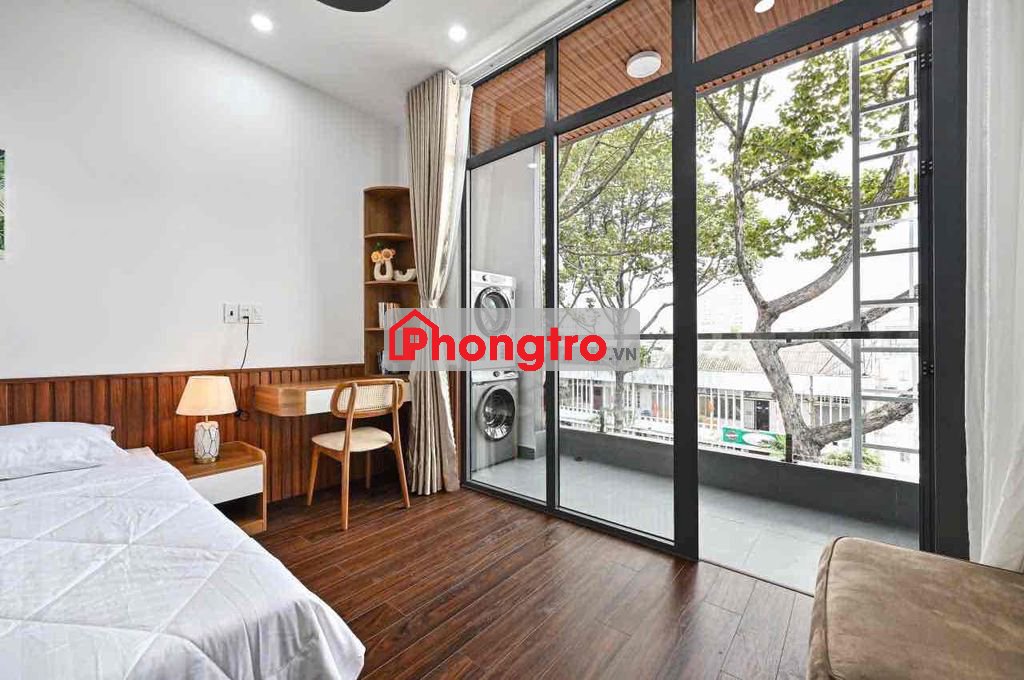 Siêu hiếm 1 phòng ngủ , ban công , full nội thất , máy giặt sấy riêng