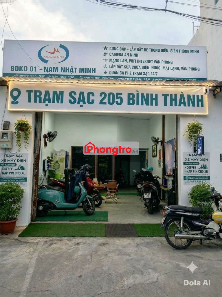 trạm sạc xe điện cho thuê giường tầng phòng lạnh