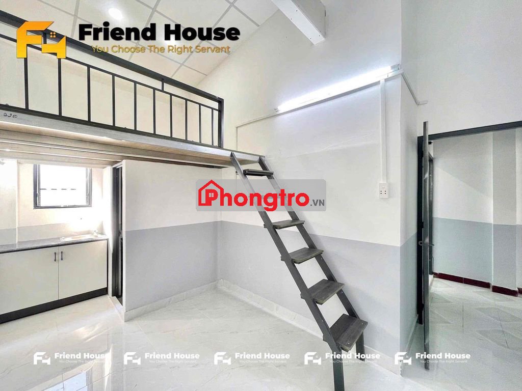 PHÒNG MỚI XÂY GIÁ RẺ NGAY CHỢ HẠNH THÔNG TÂY