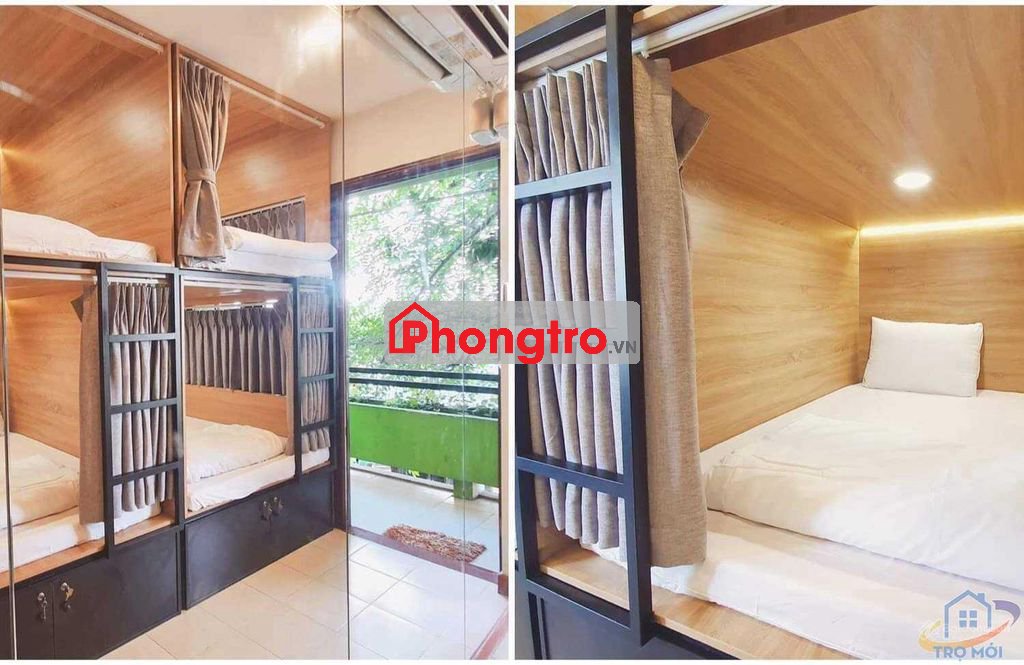 KTX nữ bao tiền điện nước quận 1, toilet+ bếp riêng