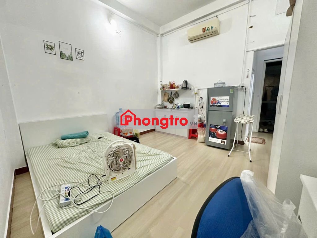 PHÒNG FULL NỘI THẤT ĐƯỜNG ĐÔNG HỒ, P8 TÂN BÌNH CHỈ 4TR5