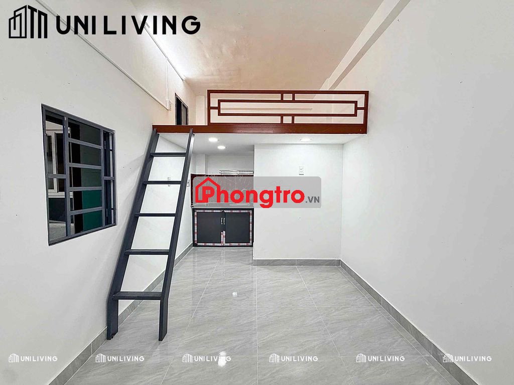 KHAI TRƯƠNG PHÒNG TRỌ CÓ GÁC 30m2, THANG MÁY NGAY UTH, HUTECH, FTU