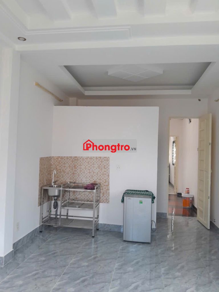 cho thuê phòng trọ có máy lạnh, tủ lạnh, kệ bếp, bồn rửa giá 3tr