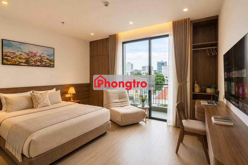 New 100% ! Phòng Ban Công, Tách bếp tại Hai Bà Trưng Quận 3