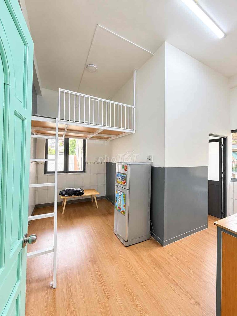 🔥 PHÒNG TRỌ FULL NỘI THẤT 35M² 1PN 1 GÁC – CỬA SỔ THOÁNG MÁT – VỊ TR