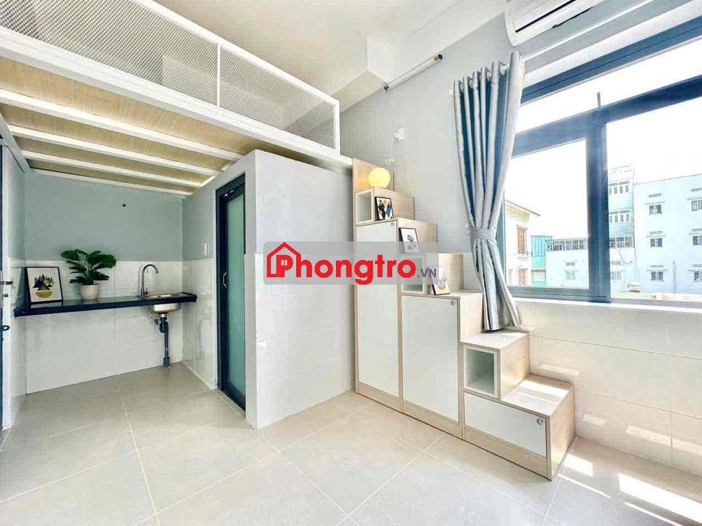 Duplex cửa sổ trời siêu thoáng-Full nội thất Dương Quảng Hàm-Hẻm XH